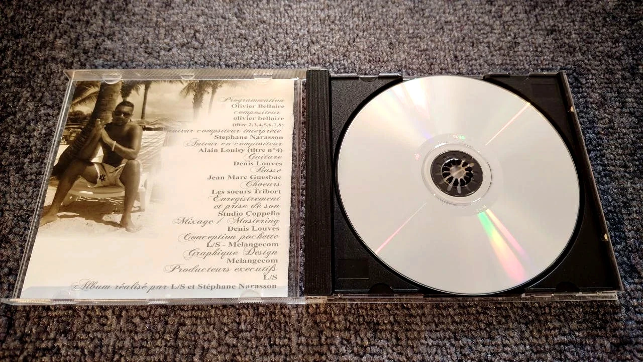 🌟 CD raro: Stéphane Narasson - "Alrededor de mí" (2002) Guadalupe – photo 5